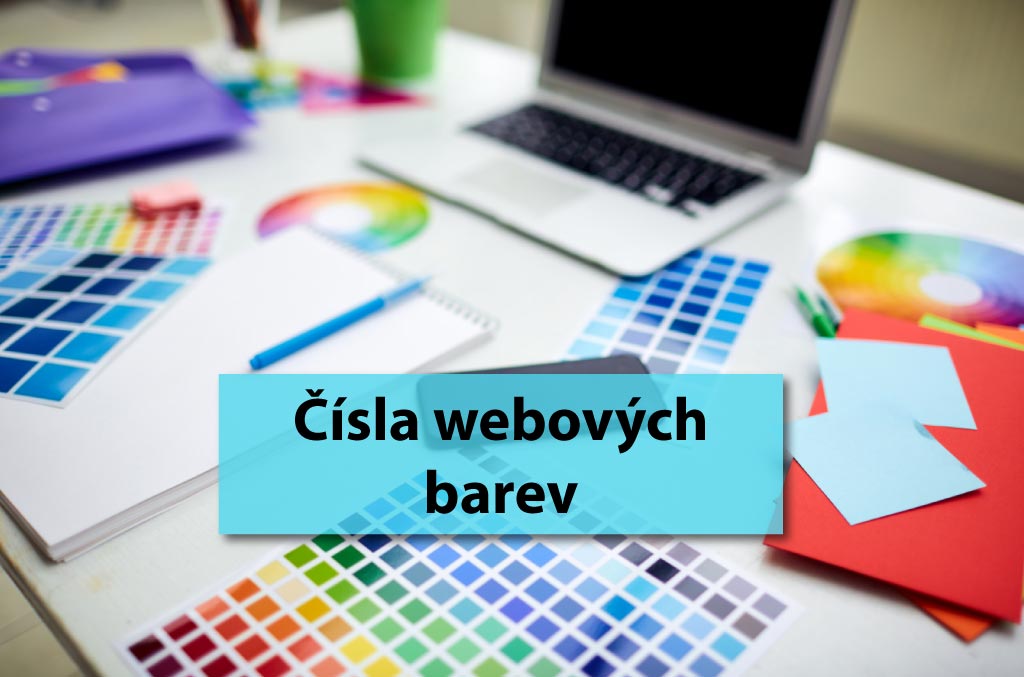 čísla webových barev, rgb, hexa kódy, pro webové stránky