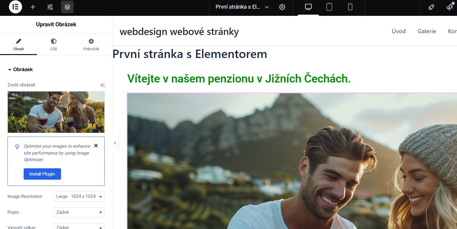 nahrani-obrazku-elementor Vložení obrázku - Elementor tvorba první stránky