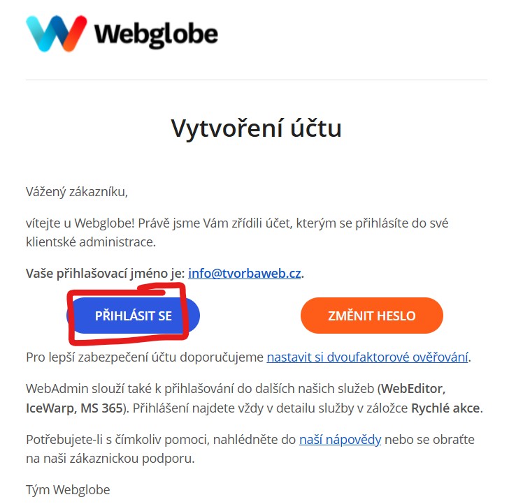 email-od-webglobe-potvrzeni-registrace-uctu-pro-domenu-hosting