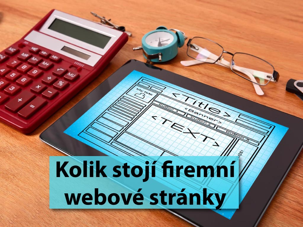 kolik stojí firemní webové stránky
